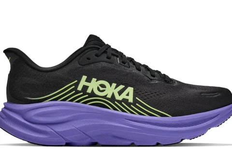 HOKA Clifton 11 "Black Neon Yuzu" Heren schoenen