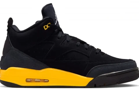 Nike Jordan Son of Mars Low "Zwart Tour Yellow Dark Smoke Grey Wit" Heren schoenen