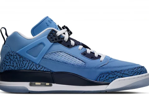 Nike Jordan Spizike Low "University Blue Midnight Navy Wit" Heren schoenen