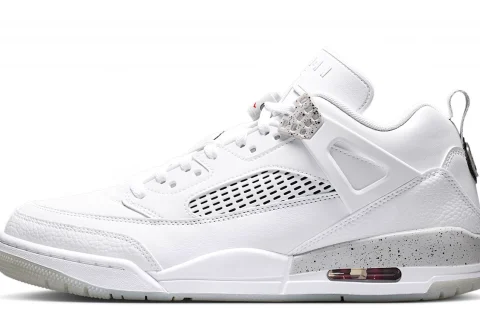 Nike Jordan Spizike Low "Wit Grey Fog Fire Red Zwart" Heren schoenen