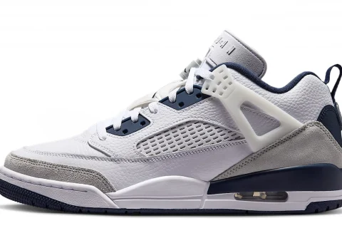 Nike Jordan Spizike Low "Wit Grey Fog Pink Foam Obsidian" Heren schoenen