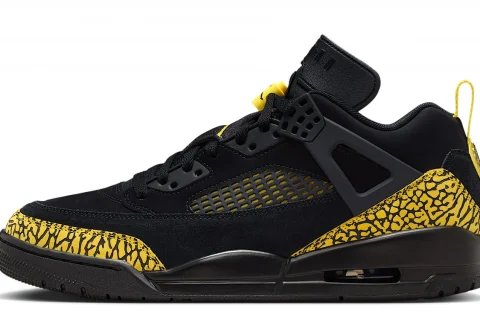 Nike Jordan Spizike Low "Zwart Speed Yellow" Heren schoenen