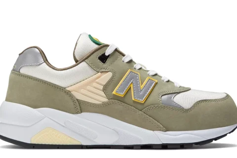 New Balance 580 "Olive leaf raw cashew egg yolk" Heren schoenen