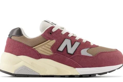 New Balance 580 "Washed burgundy nimbus cloud mindful grey" Heren schoenen