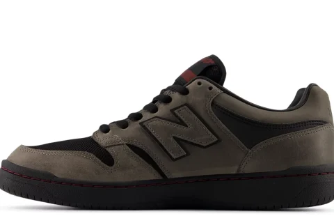 New Balance NB Numeric 480 "Black charcoal gray" Heren schoenen