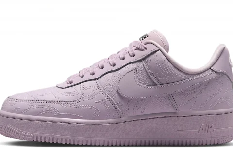 Nike Air Force 1 Premium "Bleached Lilac Wit" Dames schoenen
