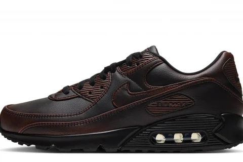Nike Air Max 90 Premium "Zwart Cinnamon" Heren schoenen