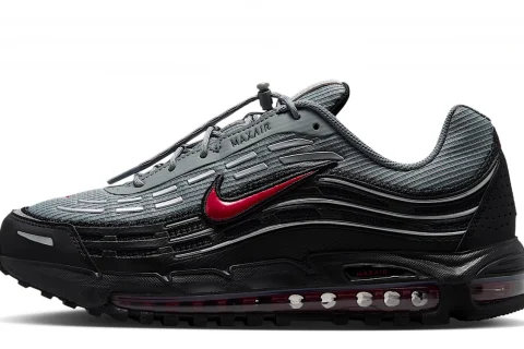 Nike Air Max TL 2.5 "Smoke Grey Zwart Dark Smoke Grey Tough Red" Heren schoenen