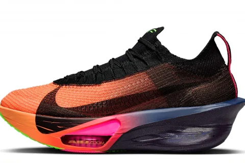 Nike Alphafly 3 Glam "Orange Pulse Purple Dynasty Electric Green Zwart" Dames schoenen