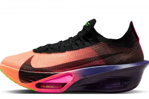 Nike Alphafly 3 "Orange Pulse Purple Dynasty Electric Green Zwart" Heren schoenen