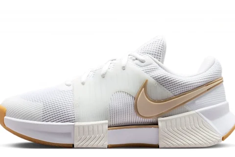 Nike GP Challenge 1.5 "Wit Summit White Linen Light Orewood Brown" Dames schoenen