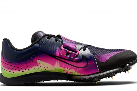 Nike Long Jump Elite Glam "Pink Blast Blue Void Electric Green Zwart" Schoenen
