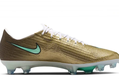 Nike Mercurial Superfly 11 Elite 'Kylian Mbappé' "Metallic Gold Green Glow" Schoenen