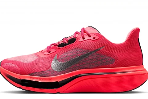 Nike Pegasus Plus 2 "Flash Crimson Zwart Wit Metallic Silver" Dames schoenen