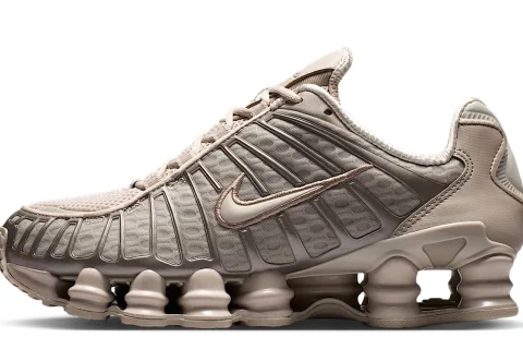 Nike Shox TL "Cream II Enigma Stone" Dames schoenen