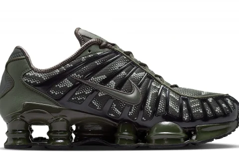 Nike Shox TL "Newsprint Zwart" Heren schoenen