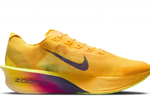 Nike Vaporfly 4 "Citron Pulse Laser Orange Volt Ice Indigo Burst" Heren schoenen