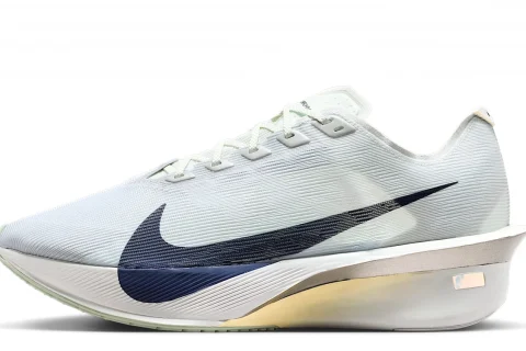 Nike Vaporfly 4 "Spruce Aura Grey Fog Ice Peach Dark Obsidian" Heren schoenen