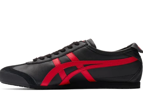 Onitsuka Tiger Mexico 66 "BLACK CLASSIC RED" Dames schoenen