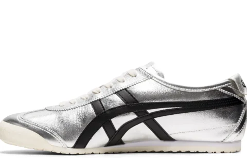 Onitsuka Tiger Mexico 66 "PURE SILVER BLACK" Schoenen