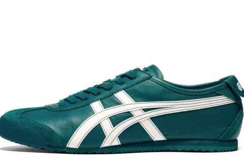 Onitsuka Tiger Mexico 66 "SPRUCE GREEN WHITE" Schoenen