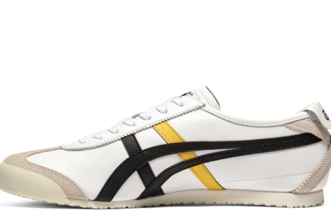 Onitsuka Tiger Mexico 66 "WHITE SUNFLOWER YELLOW" Dames schoenen