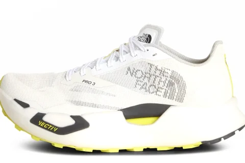 The North Face Summit VECTIV™ Pro 3 trailrunningschoenen "White Ash-Sulphur Spring Green" Schoenen