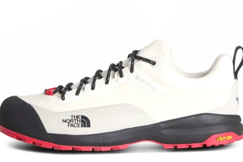 The North Face Verto GORE-TEX® approachschoenen "White Ash-TNF Red" Schoenen